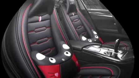Acessórios para automóveis Cartoon Capa para todos os climas Almofada de assento de carro automática de couro superfibra universal